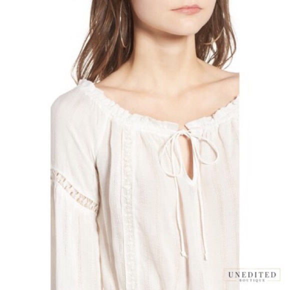 Bohemian Tie Blouse - Picture 4 of 8